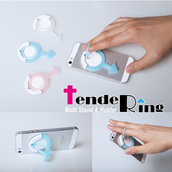TendeRing _ Silicon Phone Holder